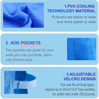 HYDROCOOL – Water-Activated Cooling Vest for All-Day Summer Comfort