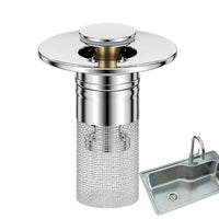 DRAIVEL - 2-In-1 Sink Strainer And Stopper To Prevent Clogs