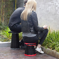 FOLDARA - Sculptural Folding Stool for Statement Seating Anywhere