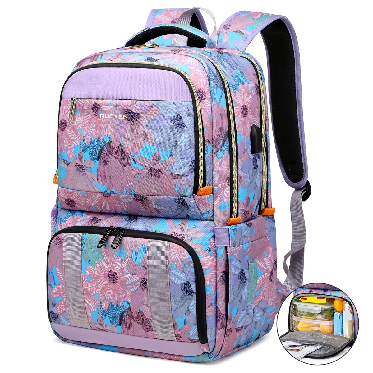 PACKVORA - Waterproof Outdoor Backpack for Organized Adventures