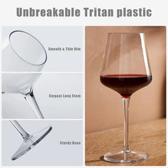 AQUAVIEL - Floating Wine Glasses for Worry-Free Poolside Sipping