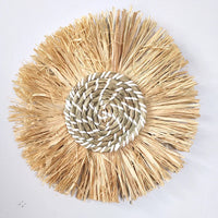 SAVRUMA - Moroccan Woven Wall Art for Warm Textural Depth