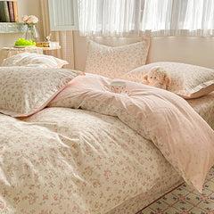 FLORVENA - Floral Cotton Duvet Set for an Artful Bedroom