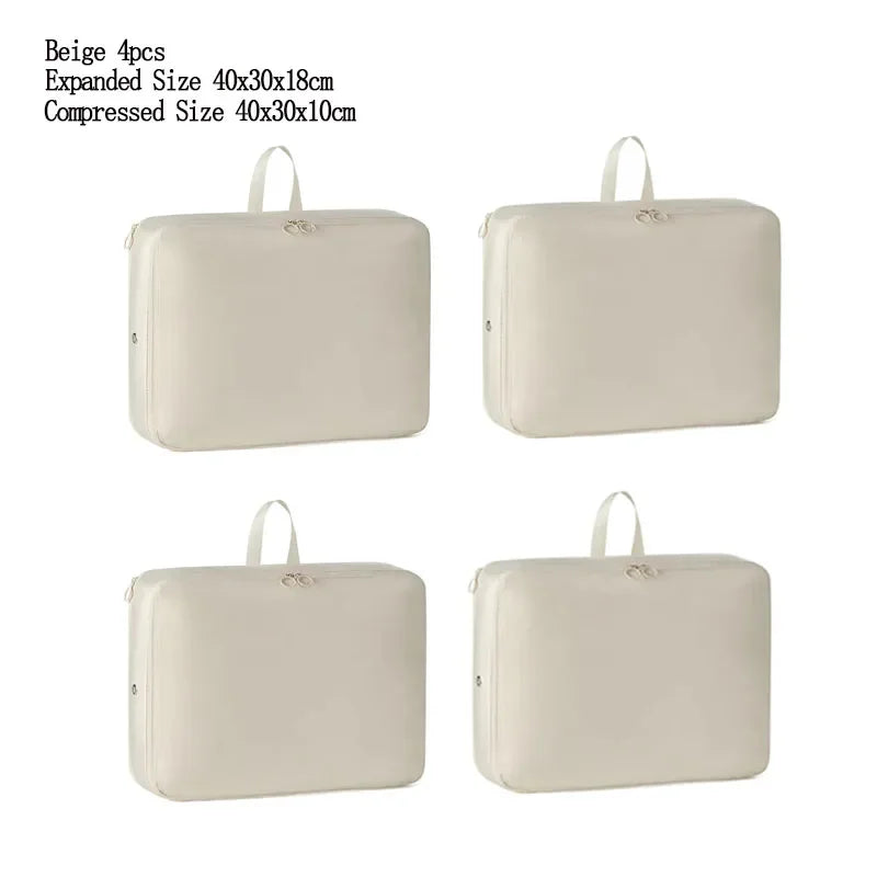 STOWIVA - Compression Storage Bag Set for Clutter-Free Closets