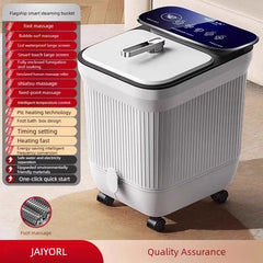 SOLVYRA - Heated Foot Spa With Massage and Remote-Controlled Comfort