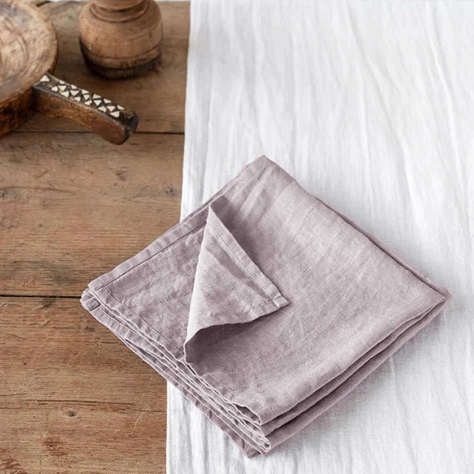 LINUVIA - Pure Linen Napkin Set for Artfully Layered Tables