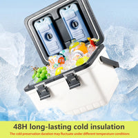 COLDVOYAGER - Insulated Cooler Box for Fresh Food and Cold Drinks