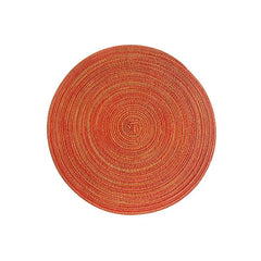 WOVELIA - Round Woven Placemat for Artistic Heat Protection