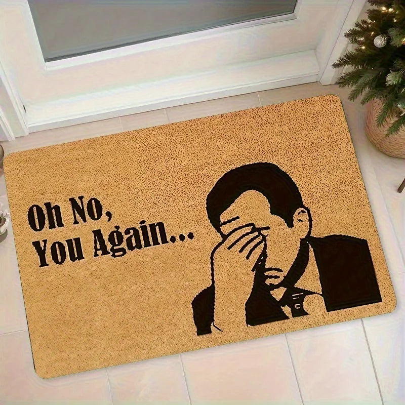 WELCOVA - Sarcastic Anti-Slip Doormat That Amuses Guests