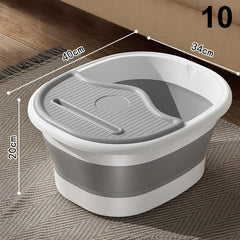 FOLDARA - Foldable Massage Foot Bath for Relief and Easy Storage