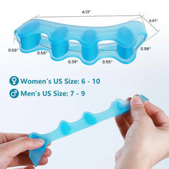 BUNELIA - Silicone Toe Separators for Alignment and Bunion Relief