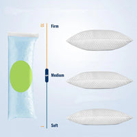 COOLCRADLE - Breathable Queen Pillow for Cooler, Restful Sleep
