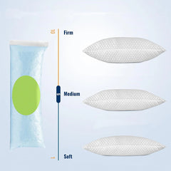 COOLCRADLE - Breathable Queen Pillow for Cooler, Restful Sleep