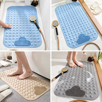TREDORA - Textured Shower Mat for Steadier, Massaging Footing