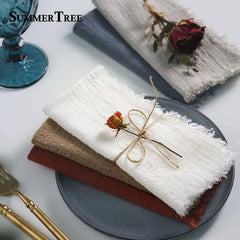 TAVRINA - Cotton Napkin Set for Artfully Layered Tablescapes