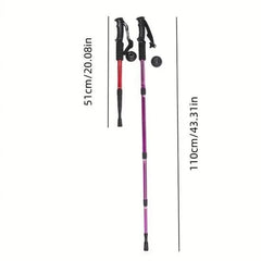 TREKVIO - Shock-Absorbing Trekking Poles for Stable Hikes