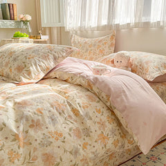 FLORVENA - Floral Cotton Duvet Set for an Artful Bedroom