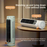 COOLSPIRE - Compact Tower Fan for Quiet Personal Cooling