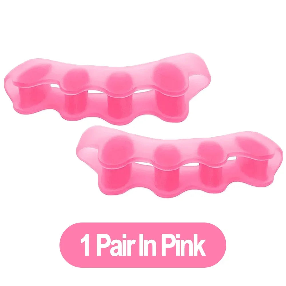 TOEVIRA - Rubber Toe Separators for Bunion Relief and Better Alignment