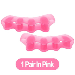 TOEVIRA - Rubber Toe Separators for Bunion Relief and Better Alignment