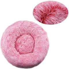 PAWVELLE - Plush Round Pet Sofa for Cozy Statement Seating