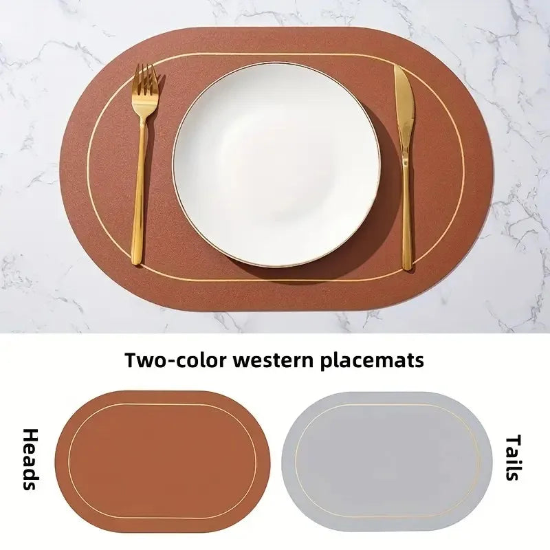 MATELYS - Leather Placemats That Protect And Define Your Table