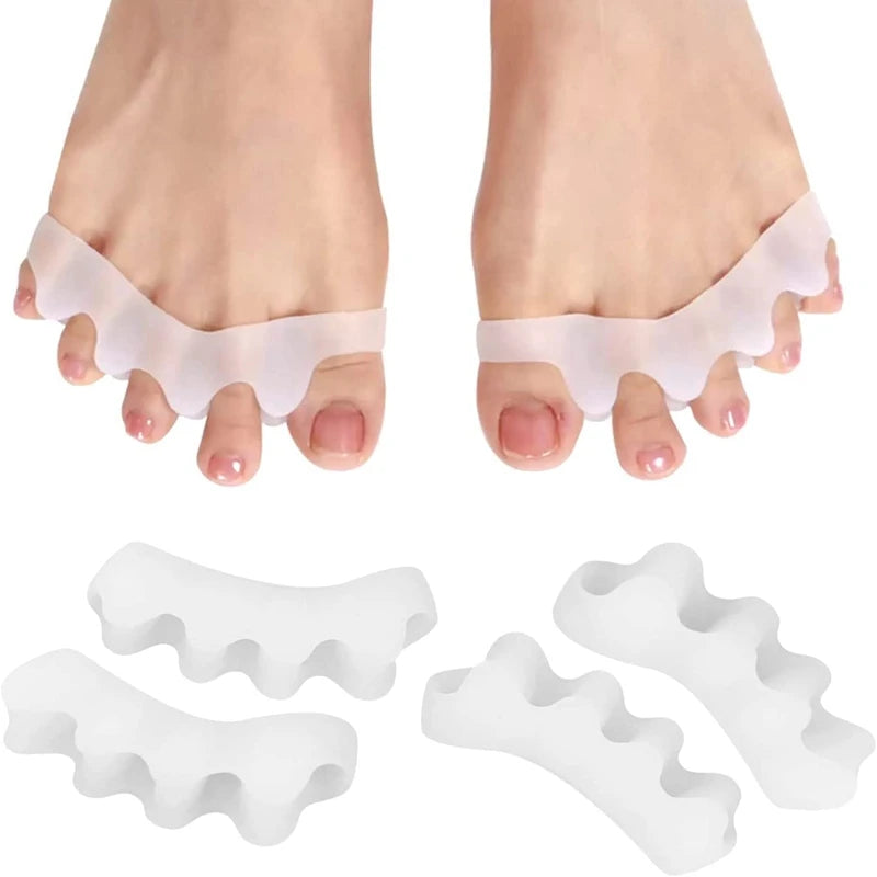 TOELORA - Gel Toe Separators for Bunion Alignment and Relief