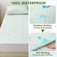 PURESLUMBER – Bamboo Fiber Bed Sheet with Deep Pocket Design