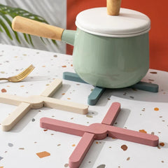 KROVANA - Foldable Silicone Trivet for Heat-Safe Surfaces