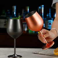 ORVYSSA - Stainless Steel Cocktail Cup for Shatterproof Entertaining