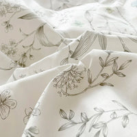 PETALYRA - Floral Cotton Duvet Set for an Artful Bedroom Focal Point
