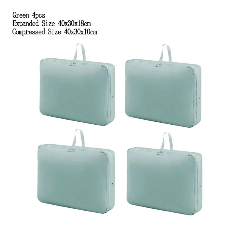STOWIVA - Compression Storage Bag Set for Clutter-Free Closets