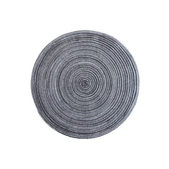 WOVELIA - Round Woven Placemat for Artistic Heat Protection