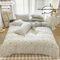 PETALYRA - Floral Cotton Duvet Set for an Artful Bedroom Focal Point