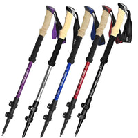 ALPIVRA - Collapsible Trekking Poles for Stability on Rough Trails