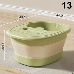 FOLDARA - Foldable Massage Foot Bath for Relief and Easy Storage