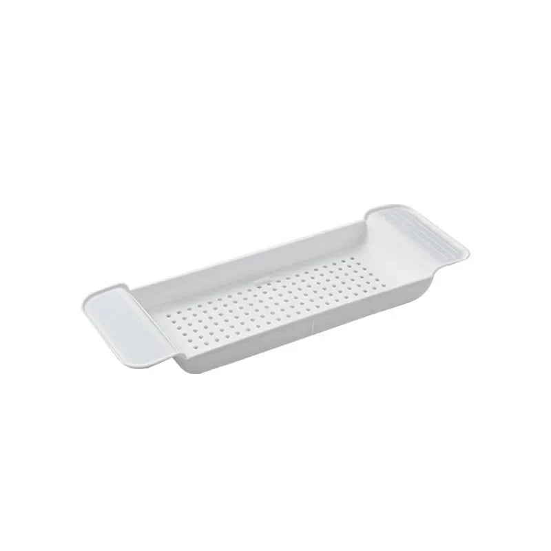 CADDIVA - Adjustable Bathtub Tray for Organized, Relaxing Soaks