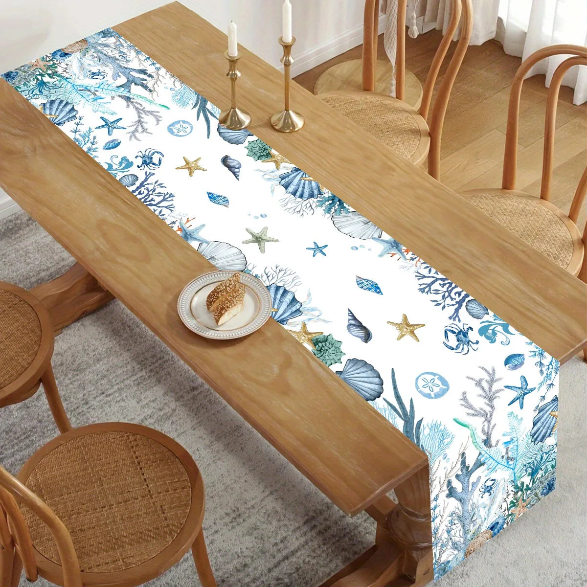 TULIVEL - Floral Table Runner for an Artful Spring Tablescape