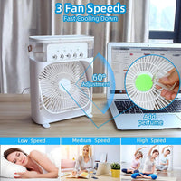 CLIMAGLOW - Portable Air Cooler for Personal Comfort and Ambient Light