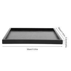 ZELVANO - Solid Wood Serving Tray for Spill-Free Entertaining
