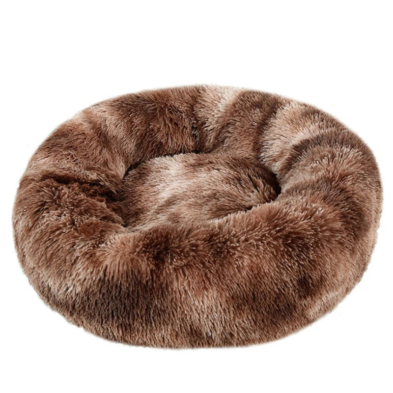 PAWVELLE - Plush Round Pet Sofa for Cozy Statement Seating