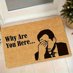 WELCOVA - Sarcastic Anti-Slip Doormat That Amuses Guests
