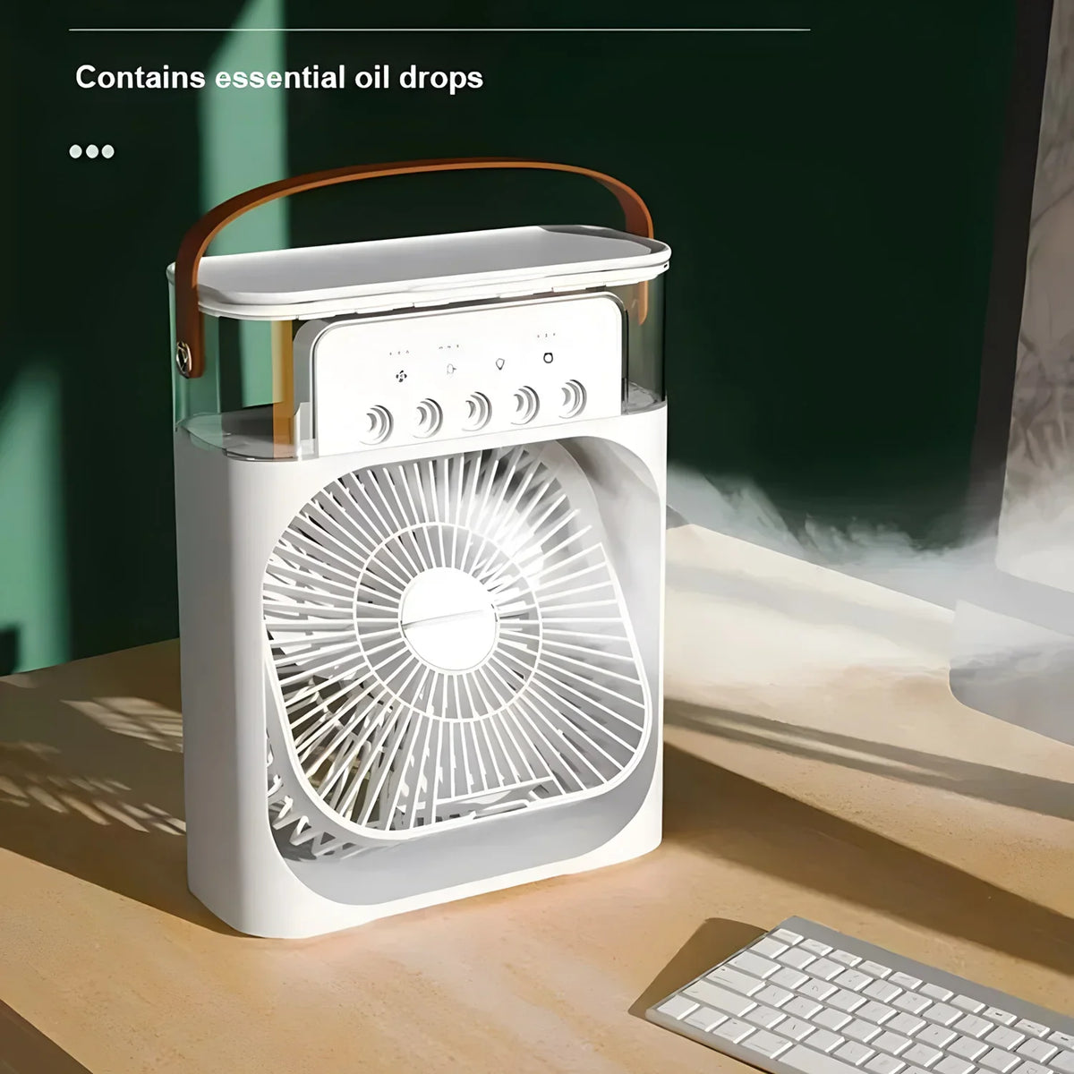 CLIMAGLOW - Portable Air Cooler for Personal Comfort and Ambient Light