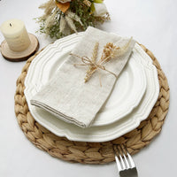 ZELMIVA - Reusable Linen-Style Napkins for Refined Table Settings