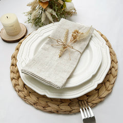 ZELMIVA - Reusable Linen-Style Napkins for Refined Table Settings