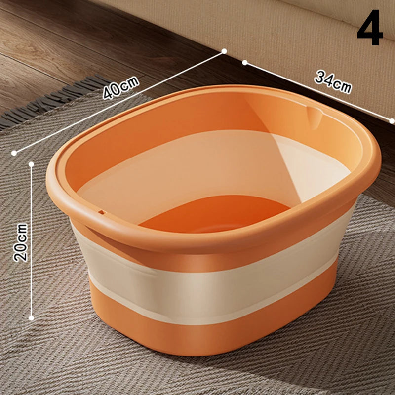 FOLDARA - Foldable Massage Foot Bath for Relief and Easy Storage