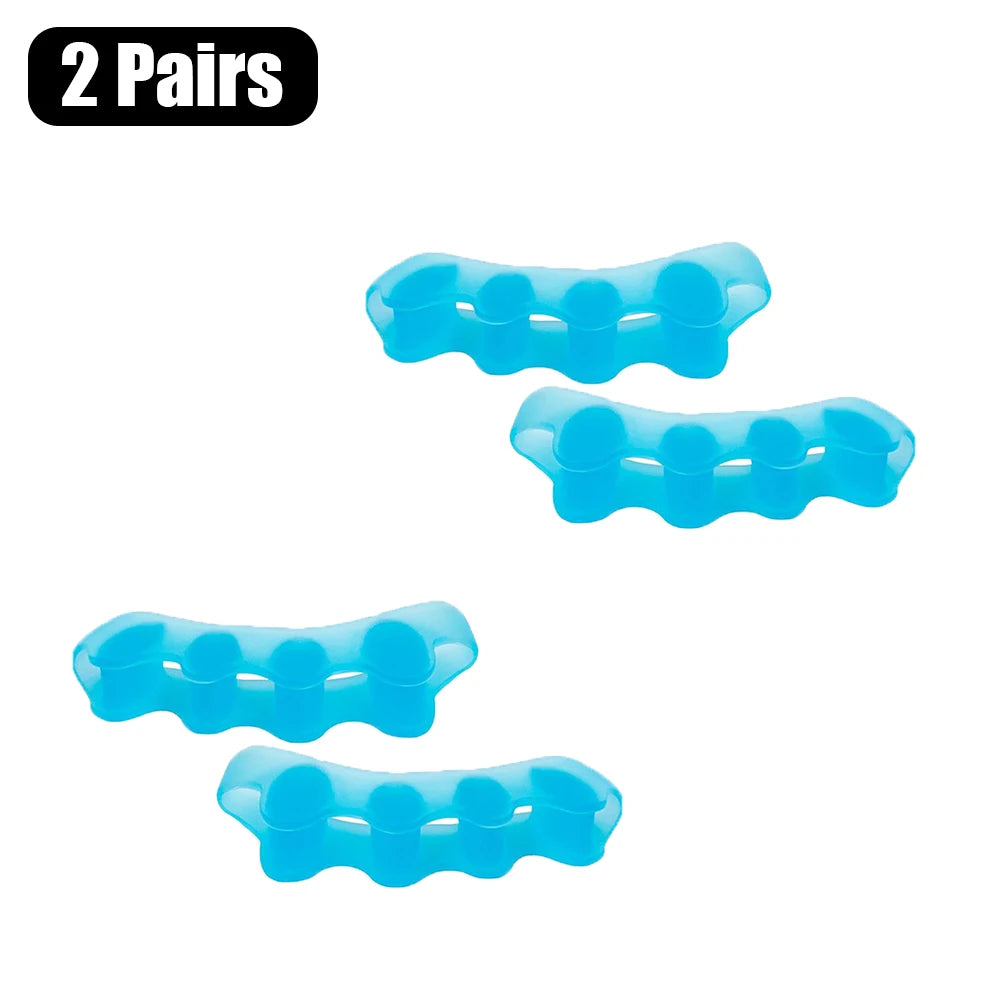 TOEVIRA - Rubber Toe Separators for Bunion Relief and Better Alignment