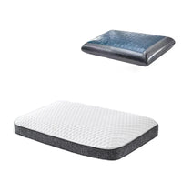 GELDREAM – Double-Sided Gel Cooling Memory Foam Pillow for Restful Sleep