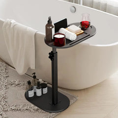 TUBORIA - Adjustable Bamboo Bath Table for Essentials Within Reach