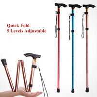TALVORIN - Folding Walking Cane for Steady Outdoor Support